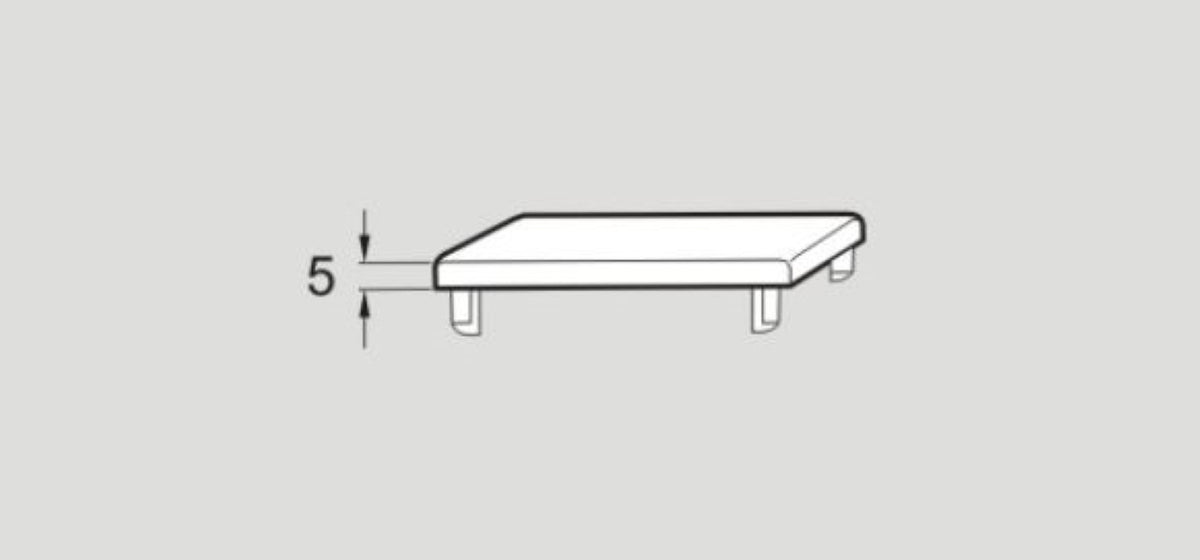 Flexlink XCBE 44X64 End Cap 44 mm X 64 mm