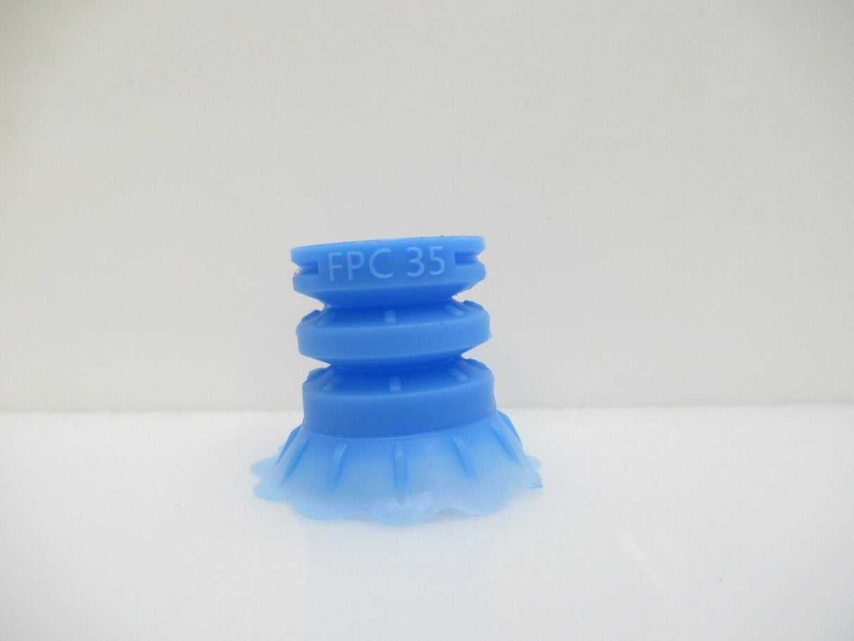 FPC351.5SIBL3 COVAL Flow Pack Cup, Light Blue Silicone, Without Insert