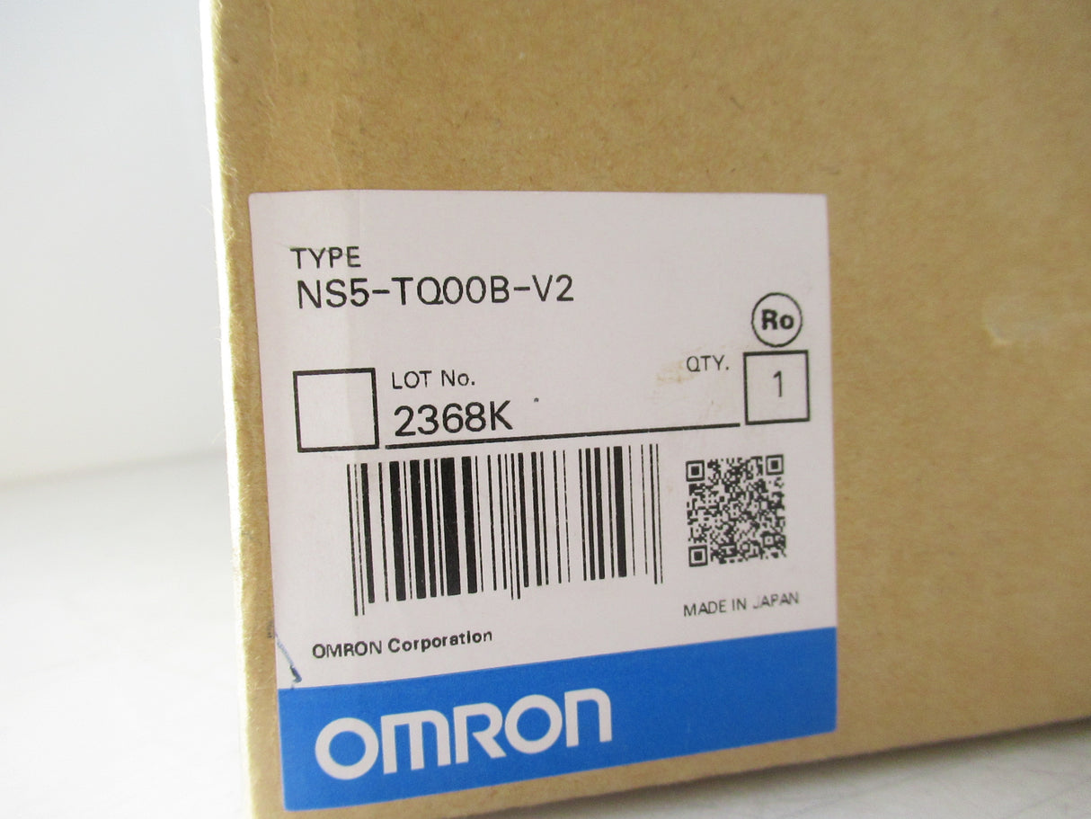 Omron NS5-TQ00B-V2 Operator Interface Touchscreen 5", 24V DC