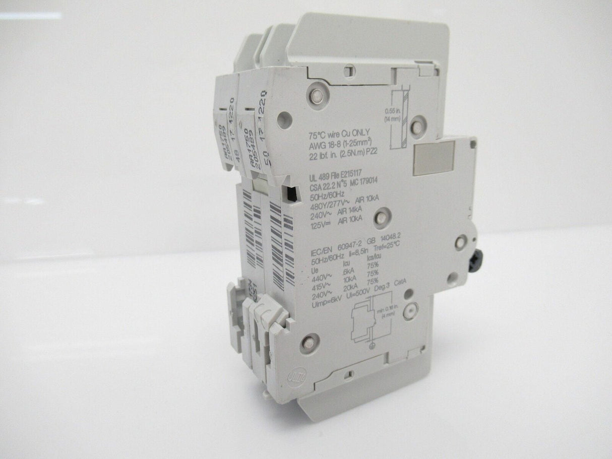 Schneider Electric M9F42201 Circuit Breaker Multi 9, 1 A, 2-Poles