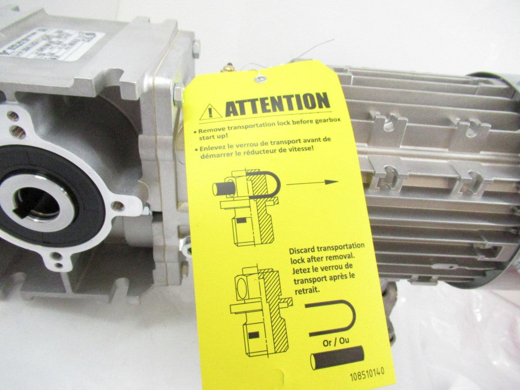 Nord Gear SK02040.1AXZH-71L/4 CUS 1/2 HP W/ SK71L/4 CUS Gearmotor, 55.56 Ratio