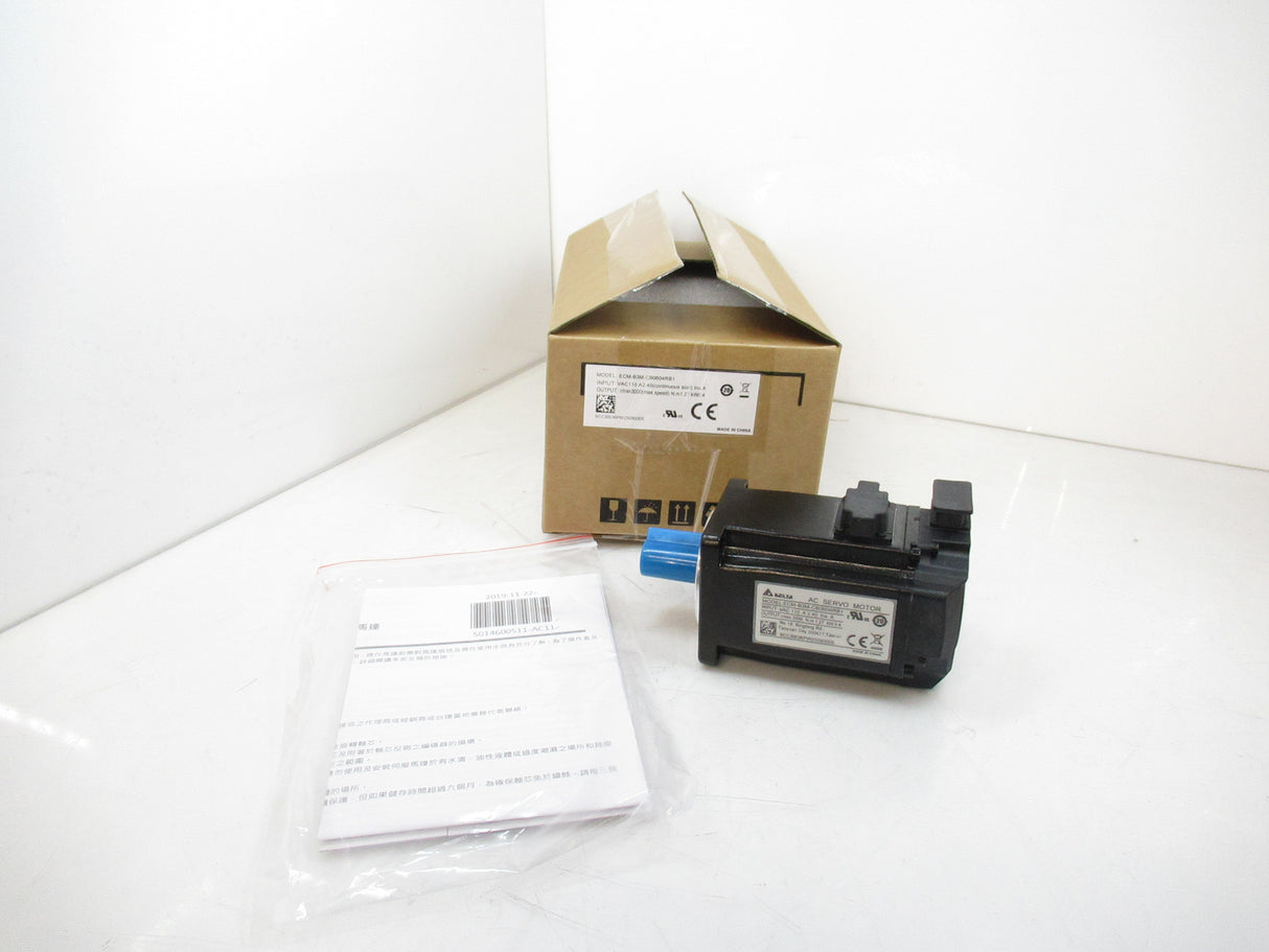 Delta ECM-B3M-CB0604RB1 Ac Servo Motor, 3000RPM