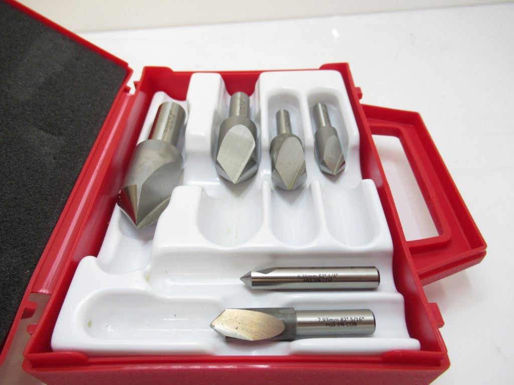 Magafor 601128 Countersink Set Series 424/6 82 Deg C'Sink S/F