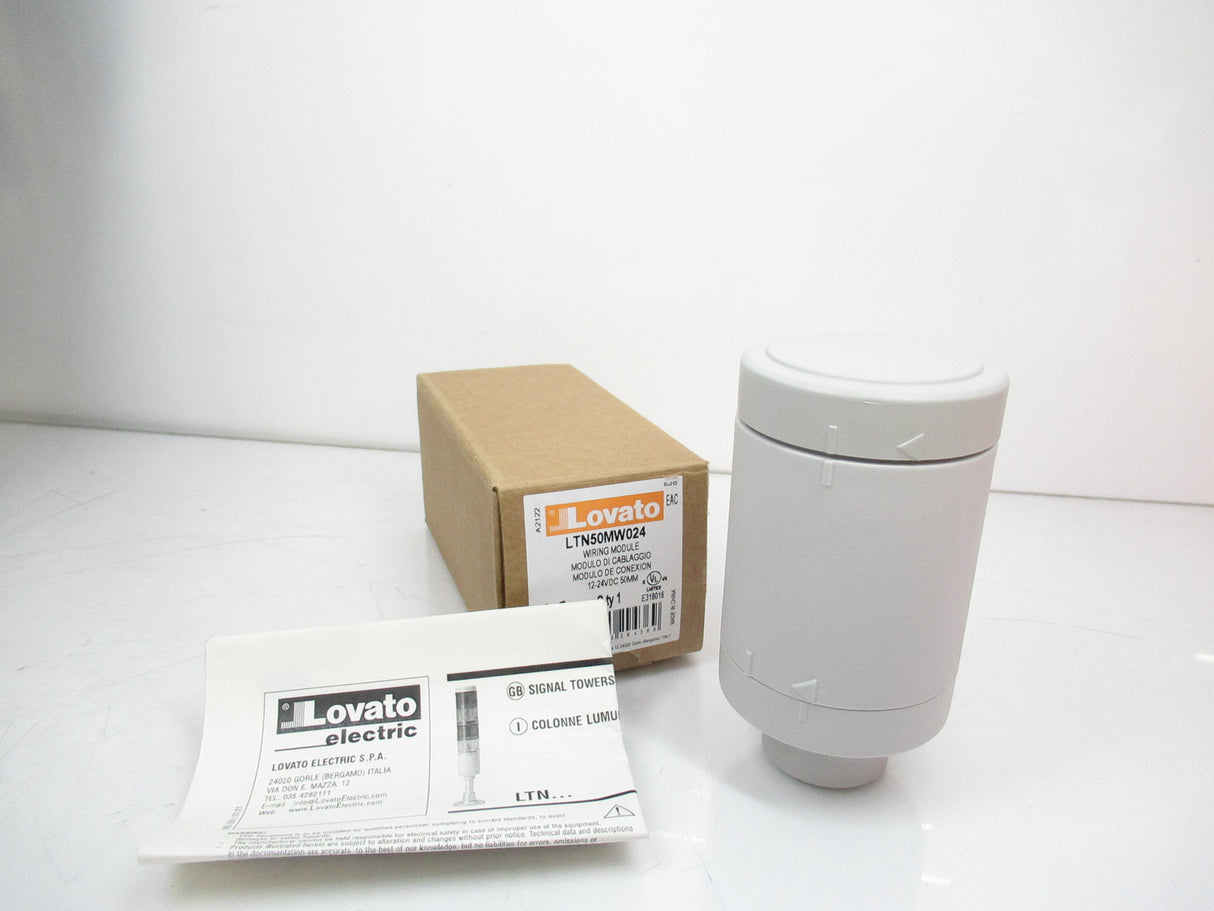 Lovato LTN50MW024 Wiring Module 12-24V DC, 50mm
