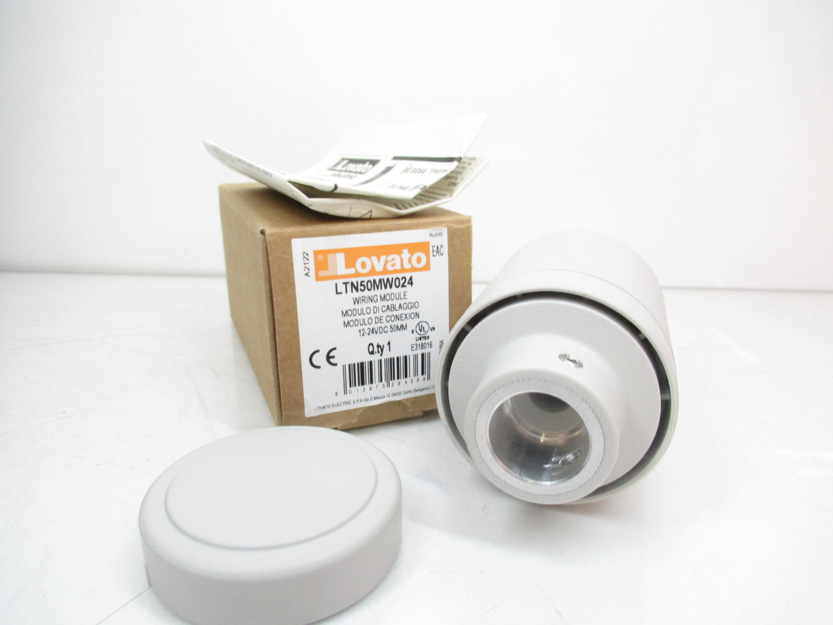 Lovato LTN50MW024 Wiring Module 12-24V DC, 50mm