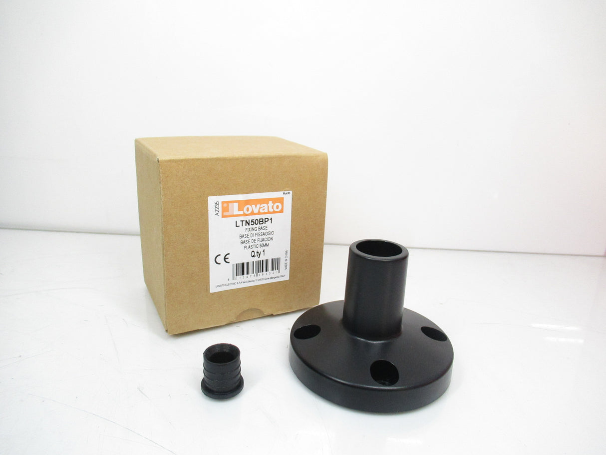 Lovato LTN50BP1 Fixing Base Plastic Horizontal, 50mm