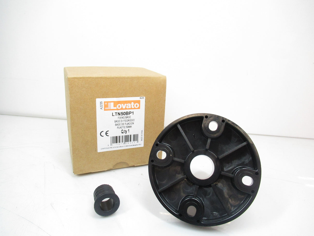Lovato LTN50BP1 Fixing Base Plastic Horizontal, 50mm
