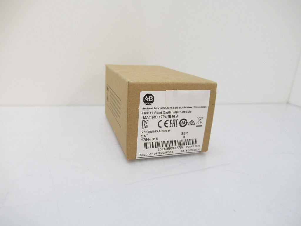 1794-IB16 1794IB16 Allen Bradley 16 Point Digital Input Module Surplus In Box 2020