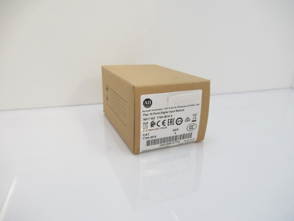 1794-IB16 1794IB16 Allen Bradley 16 Point Digital Input Module Surplus In Box 2022