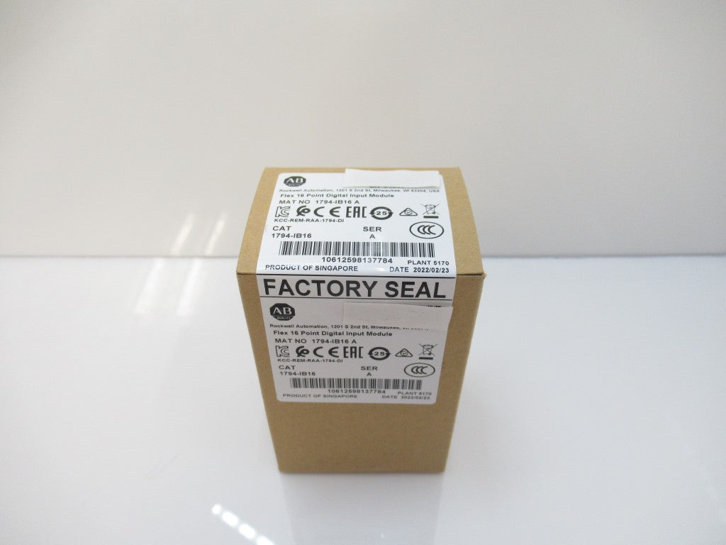 1794-IB16 1794IB16 Allen Bradley 16 Point Digital Input Module Surplus In Box 2022