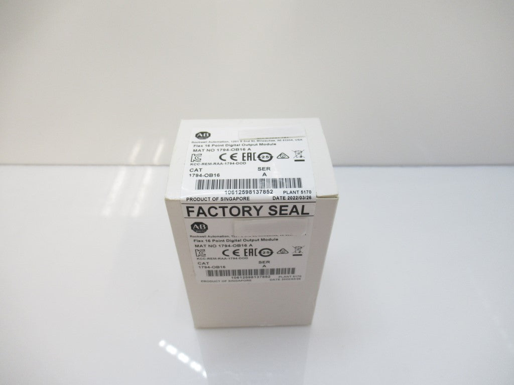 1794-OB16 1794OB16 Allen Bradley Flex 16 Point Digital Output Module Surplus In Box