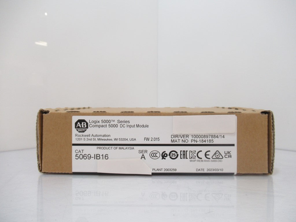 Allen Bradley 5069-IB16 Compact 5000 DC Input Module Series A, SURPLUS SEALED