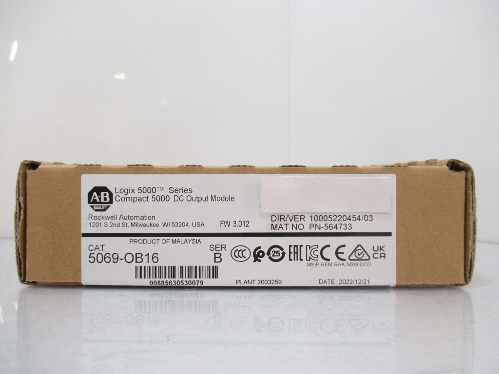 Allen Bradley 5069-OB16 Compact 5000 DC Output Module Ser. B SURPLUS SEALED