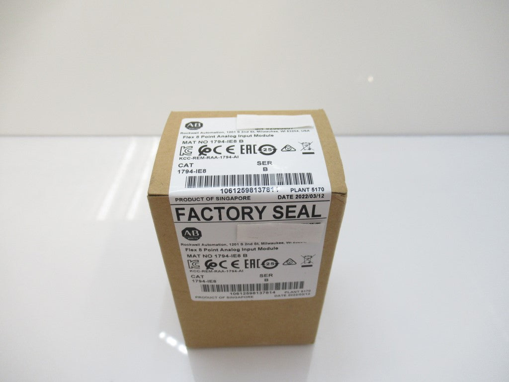 1794-IE8 1794IE8 Allen Bradley Input Module 8 Single-Ended Input Surplus In Box 2022