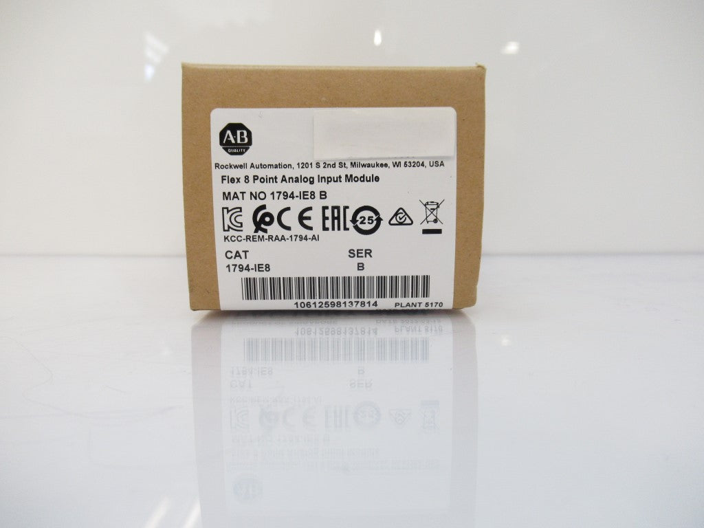 1794-IE8 1794IE8 Allen Bradley Input Module 8 Single-Ended Input Surplus In Box 2022