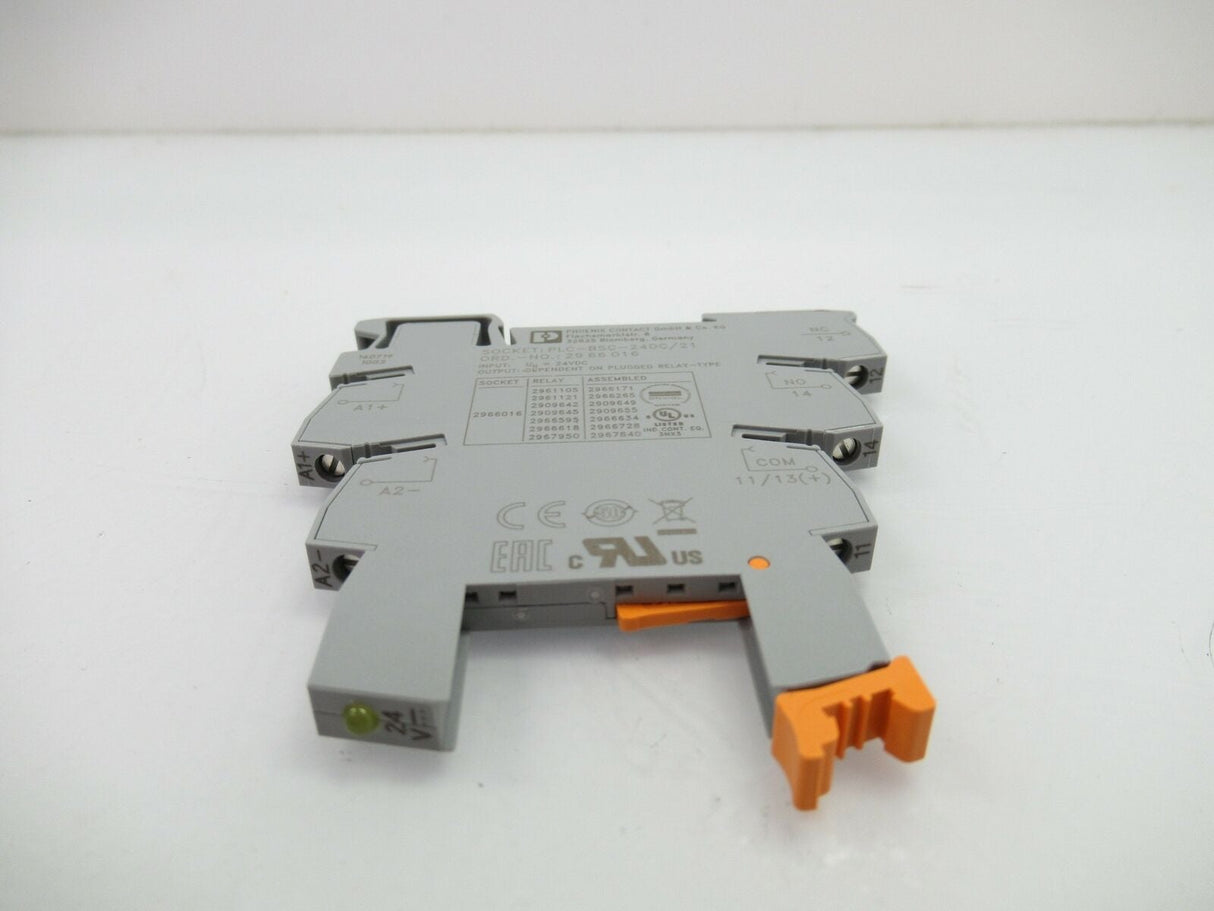 Phoenix Contact PLC-BSC-24DC/21 2966016 Relay / Opto Coupler Base