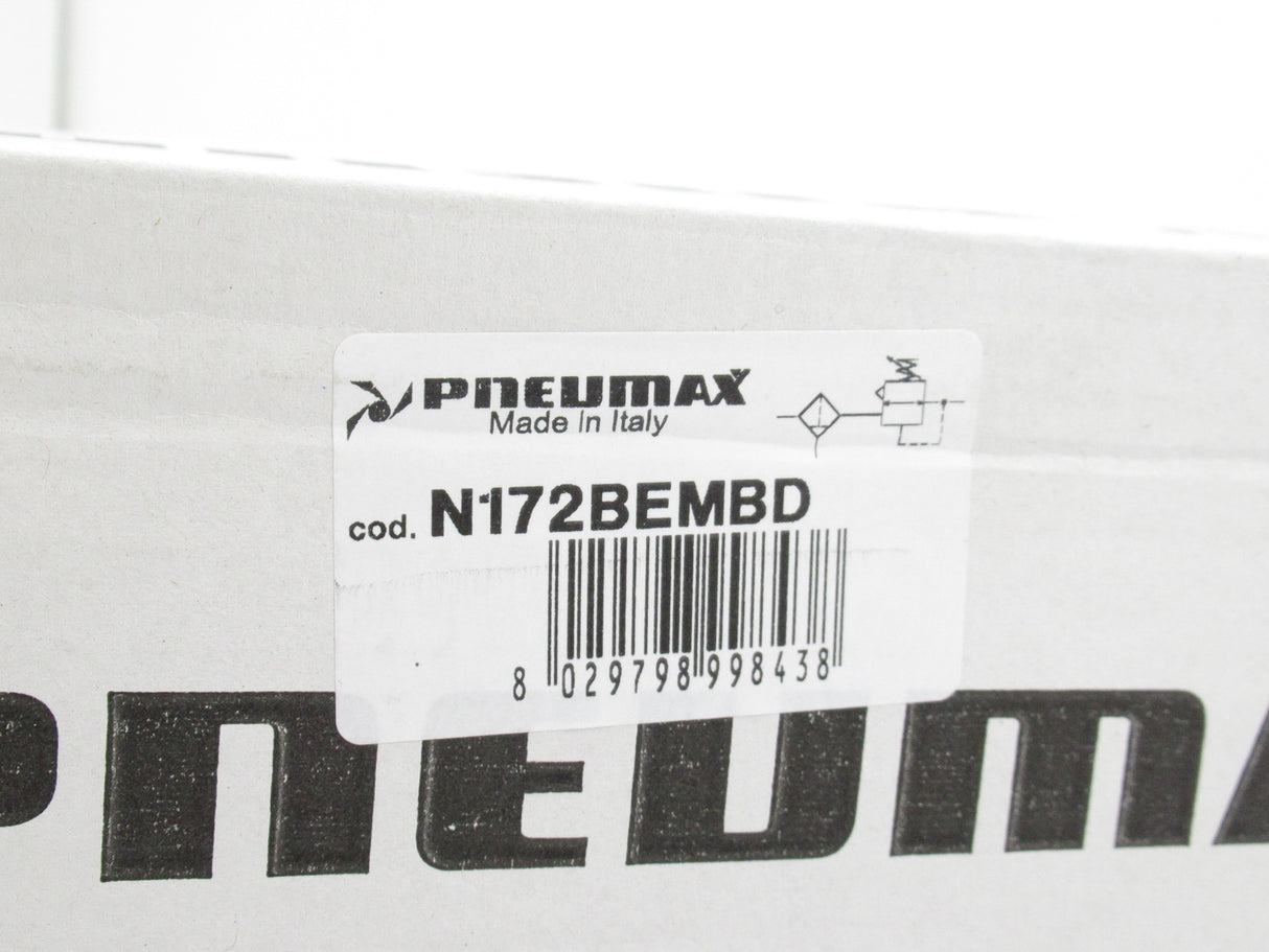 Pneumax N172BEMBD Filter-Regulator 3/8", 20 Microns Filter