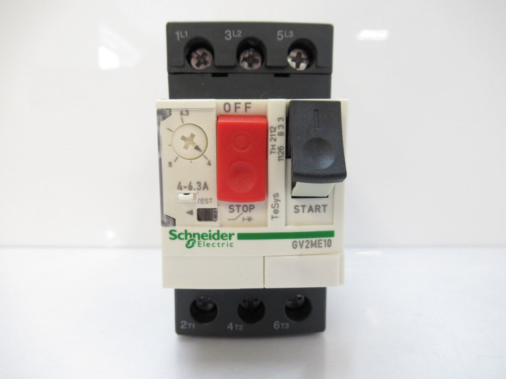 Schneider Electric GV2ME10 TeSys Motor Circuit Breaker 3 Poles