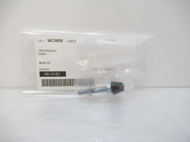 Misumi MC6-37 Metal Threaded Rubber Heads For Clamps