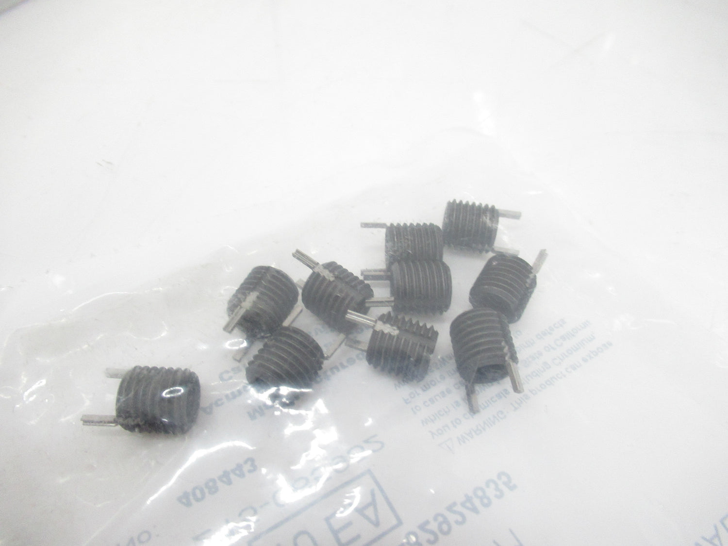 Keylocking Thread Insert M6 X 1.0 X M10 X1.25 Carbon Steel, Lot Of 10