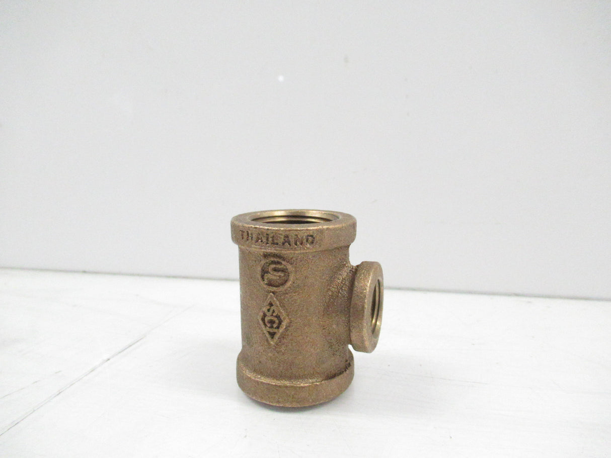 4429K333 Brass Threaded Pipe Fitting, 3/4 X 3/8 Npt Female