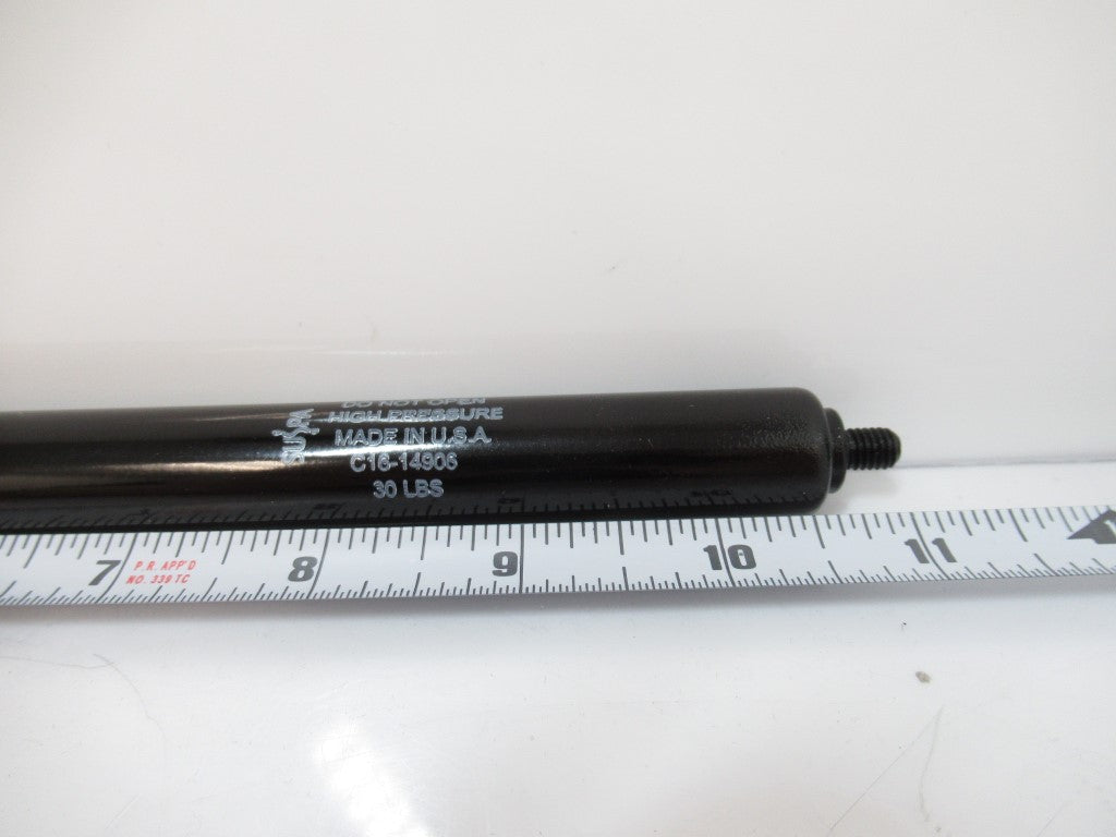 Suspa C16-14906 Gas Spring 10.71" Extended Length, 30 lbs
