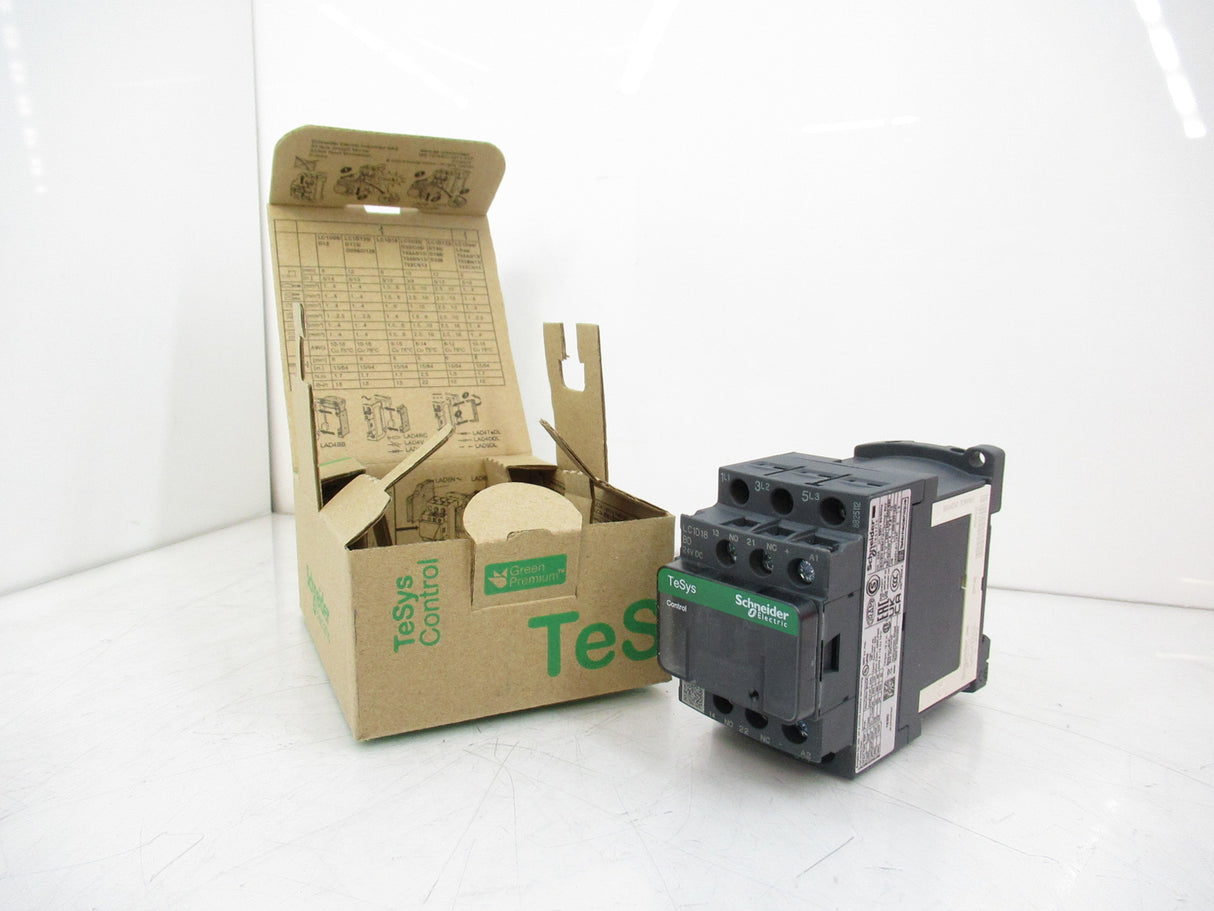 Schneider Electric Telemecanique LC1D18BD IEC Contactor 3 Pole 24V DC