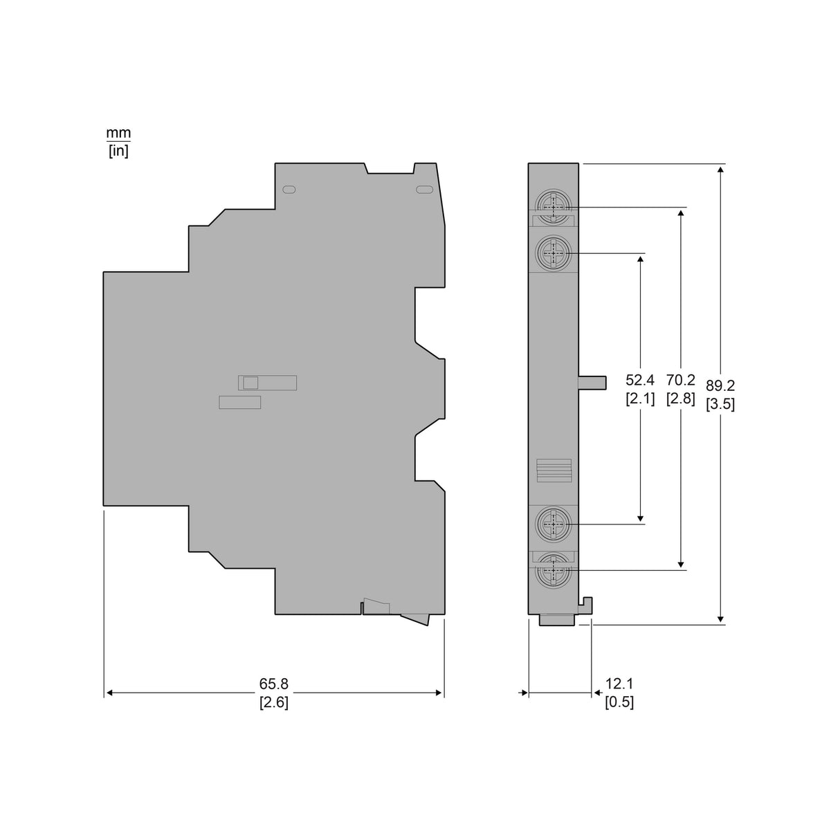 Schneider Electric GVAN11 Side Mount Auxiliary Contact Block