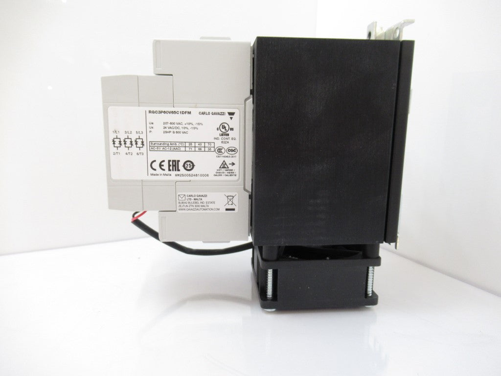 Carlo Gavazzi RGC3P60V65C1DFM Solid State Relays, 3-Pole, 600V AC