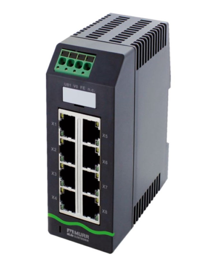 MurrElektronik Gmbh 58815 Xelity 8TX GE Unmanaged Switch 8 Port 1000Mbit