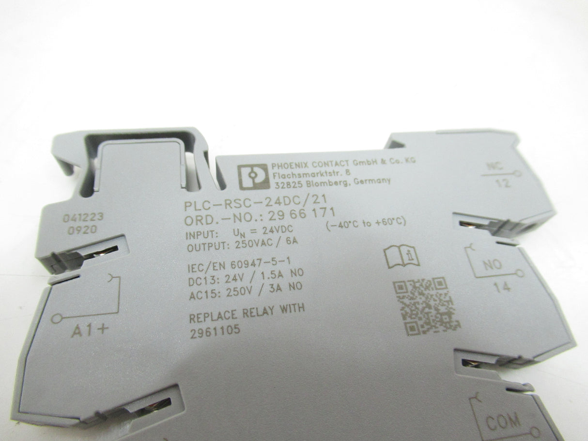 Phoenix Contact PLC-RSC-24DC/21 2966171 Relay Module, 24V DC
