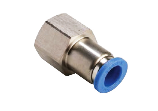 Sang-A GPCF 0601 Female Straight Fitting, 6mm Hose, 1/8 Thread, Lot Of 10