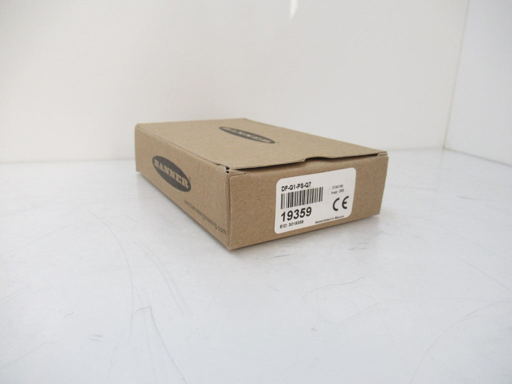 DF-G1-PS-Q7 DFG1PSQ7 19359 Banner DF-G1 Dual Display Fiber Amplifier