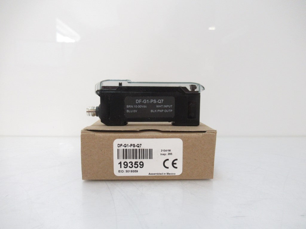 DF-G1-PS-Q7 DFG1PSQ7 19359 Banner DF-G1 Dual Display Fiber Amplifier