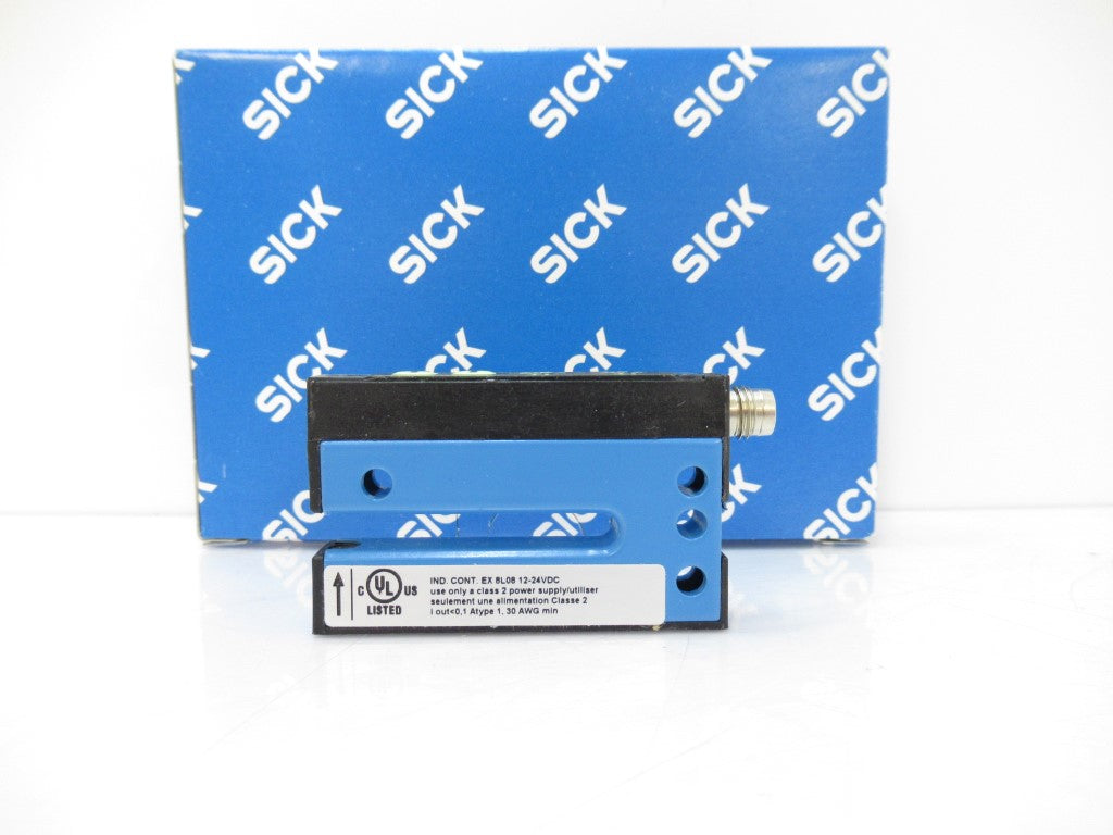 Sick WF5-40B410 Fork Sensor, PNP/NPN, IR, 5mm Slot Width, 4-Pin M8 Connector