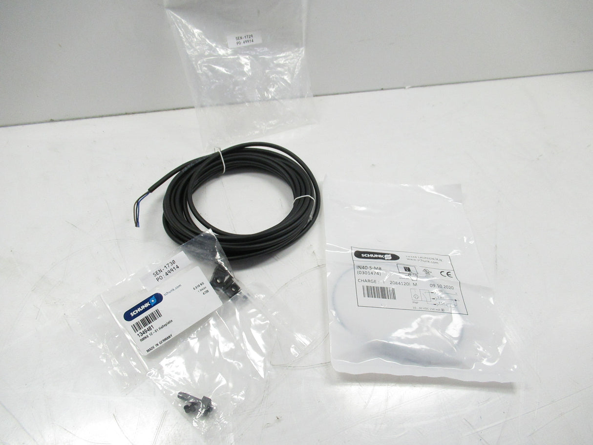 Schunk 0313337 GMNS 28-G Proximity Switch Straight Kit