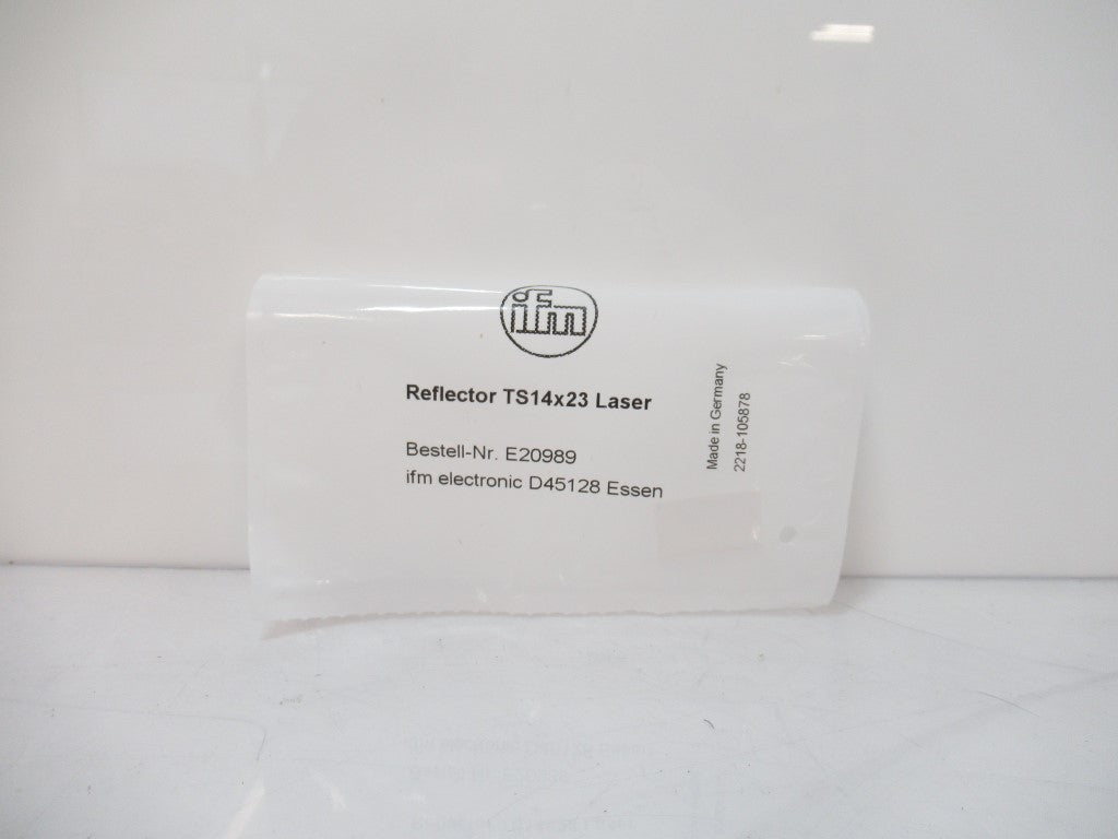 Ifm E20989 Reflector For Retro-Reflective Laser Sensors; 14x23x5mm