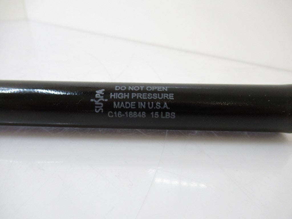 Suspa C16-18848 Gas Spring 18.62" Extended LG, 15 lbs Force
