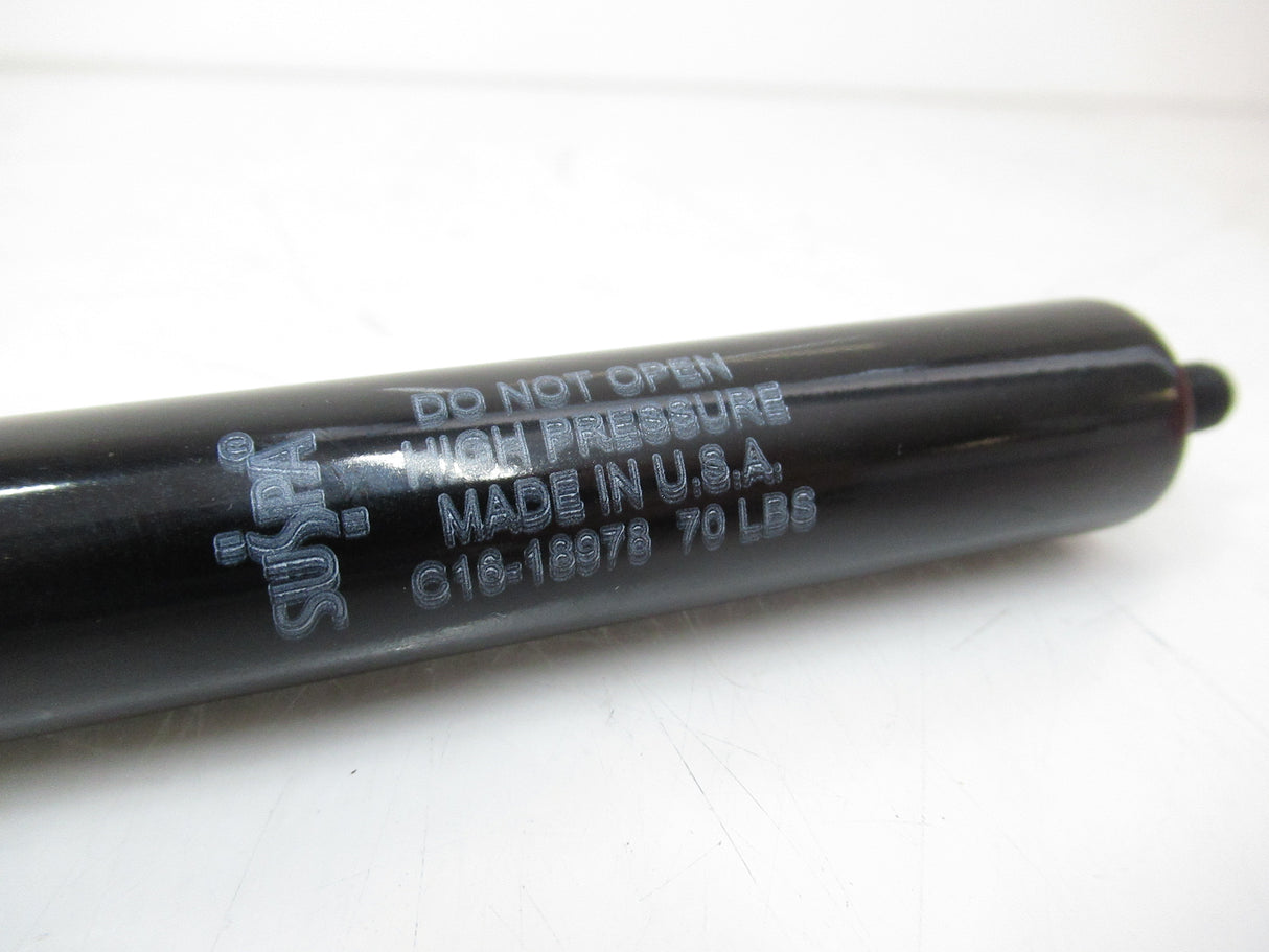 Suspa C16-18978 Gas Spring, 8.35" Extended Length, 70lbs Force