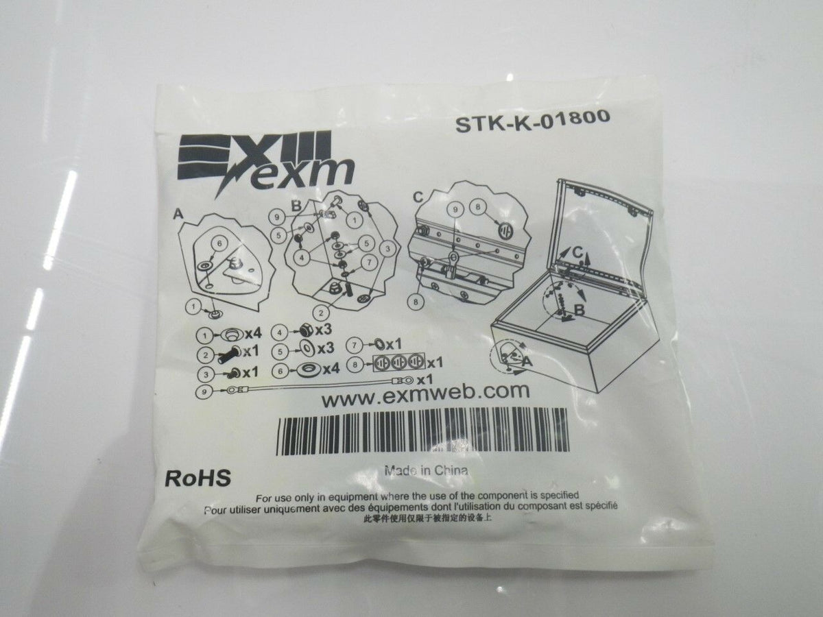 EXM STK-K-01800 Accessory Kit For Es412 Enclosure Product (New)