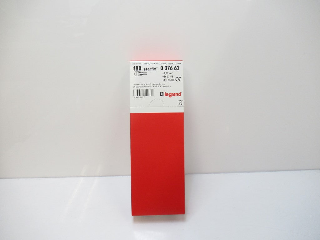 Legrand Starfix 037662 Ferrules Cross Section 0.75mm² Blue, Pack Of 480