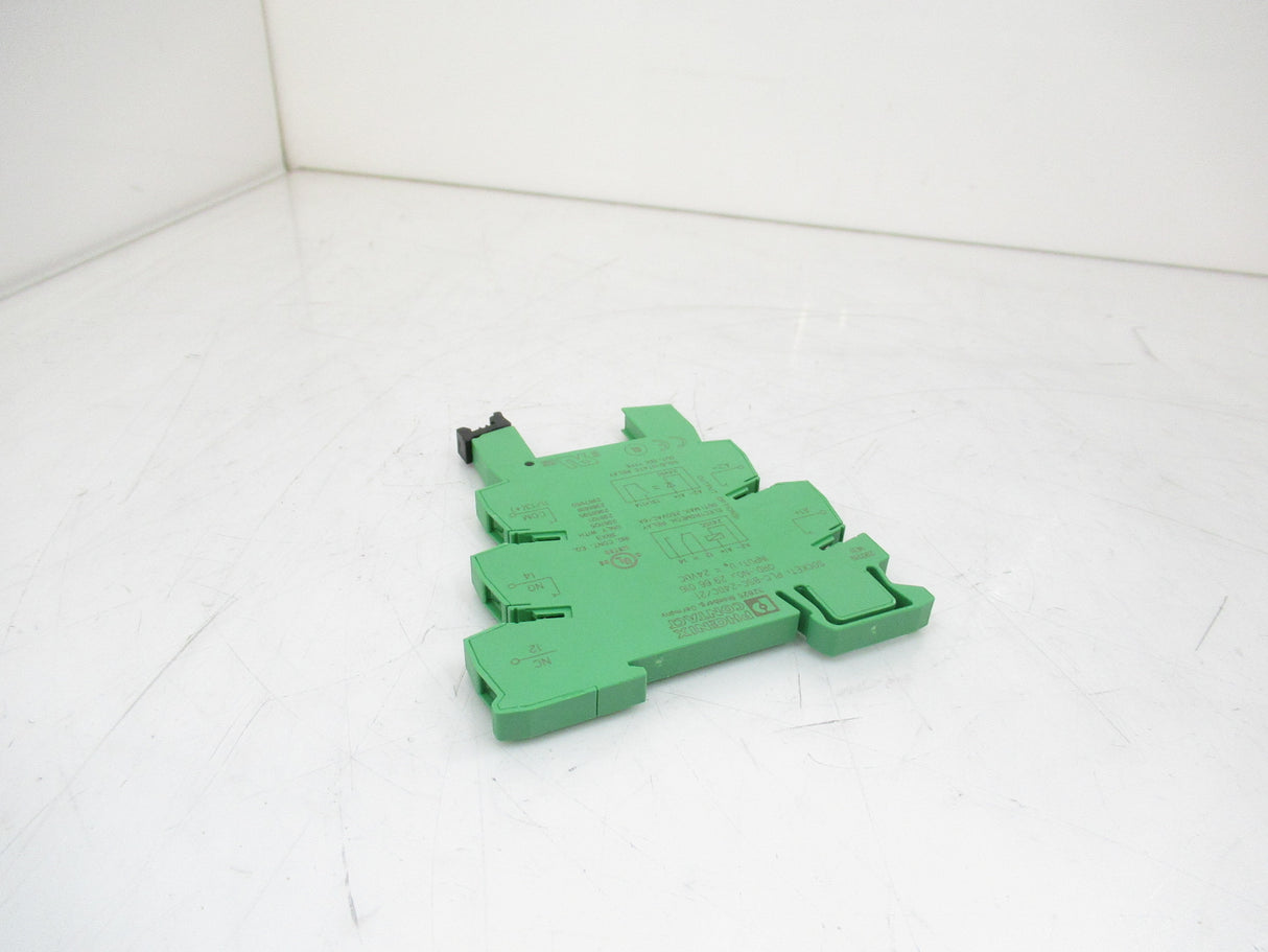 Phoenix Contact PLC-BSC-24DC/21 2966016 Green Terminal Block, 24V DC