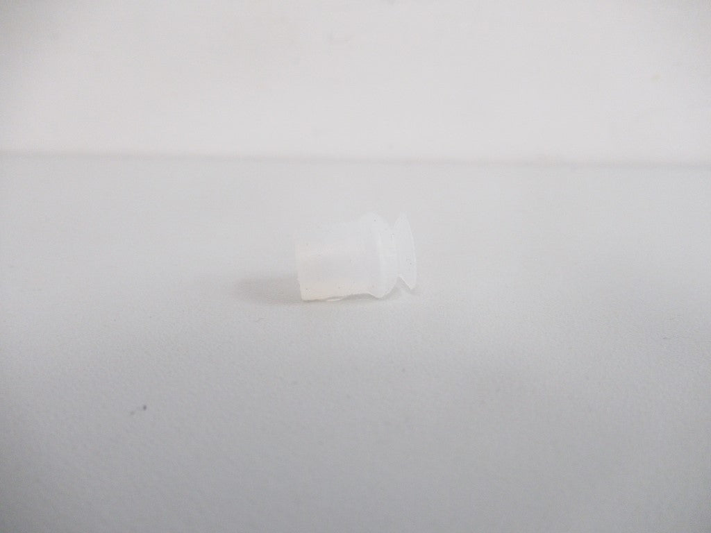 Coval VSA11SIT5 Bellows Suction Cup 11 mm, Translucent Silicone, Sold By Unit