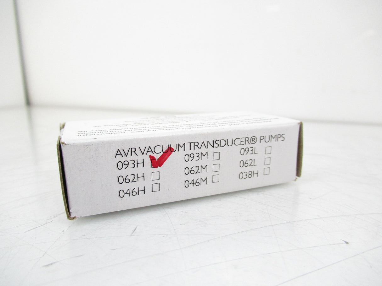 Air Vac AVR093H AVR Vacuum Transducer Pump, .37-.87SCFM