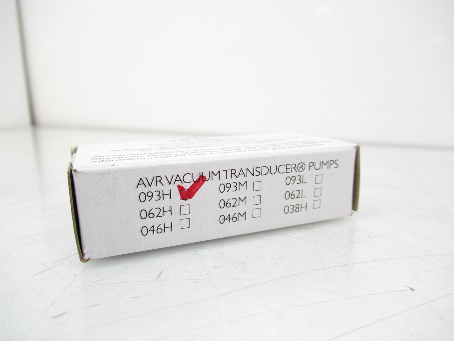 Air Vac AVR093H AVR Vacuum Transducer Pump, .37-.87SCFM