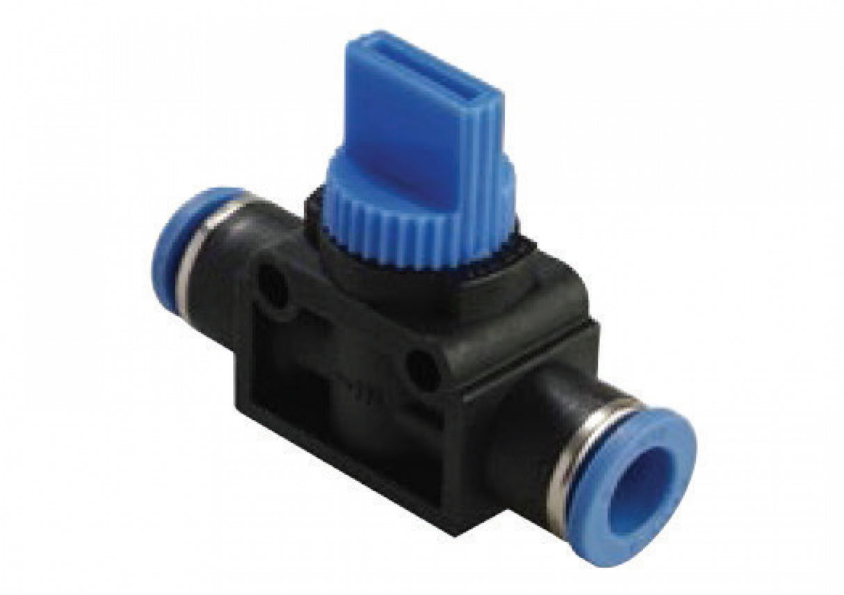 Sang-A GHVFF 06-06 Straight Hand Valve, 6mm OD Tube-Tube With Exhaust, Lot Of 3