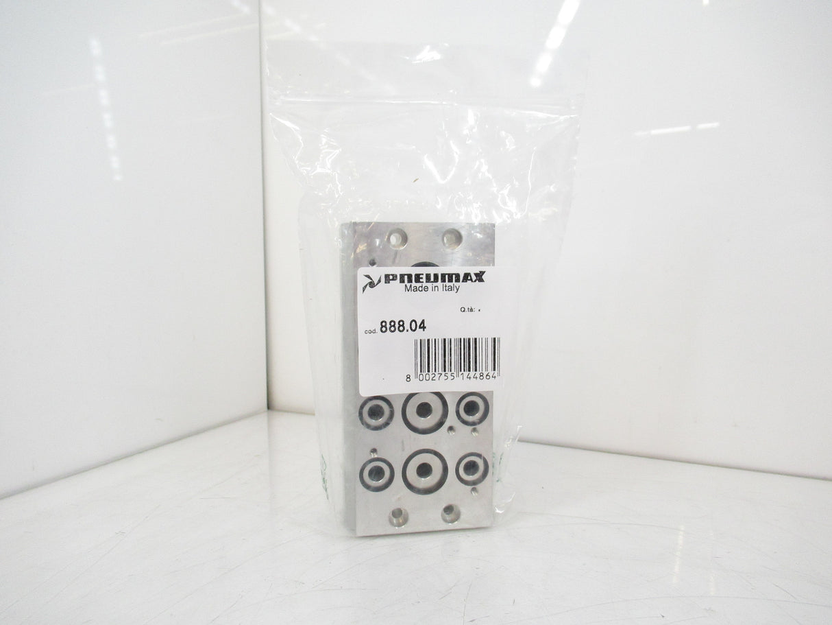 Pneumax 888.04 Base 4 Positions For Valve 8800 - For 5/2 And 5/3