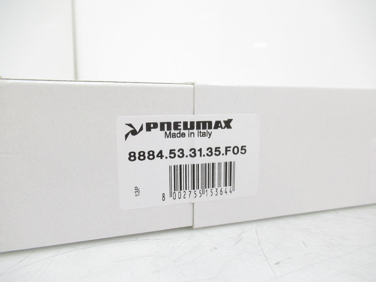 Pneumax 8884.53.31.35.F05 Electrovalve 1/4" 5/3, Eco22 Close Center, 24V