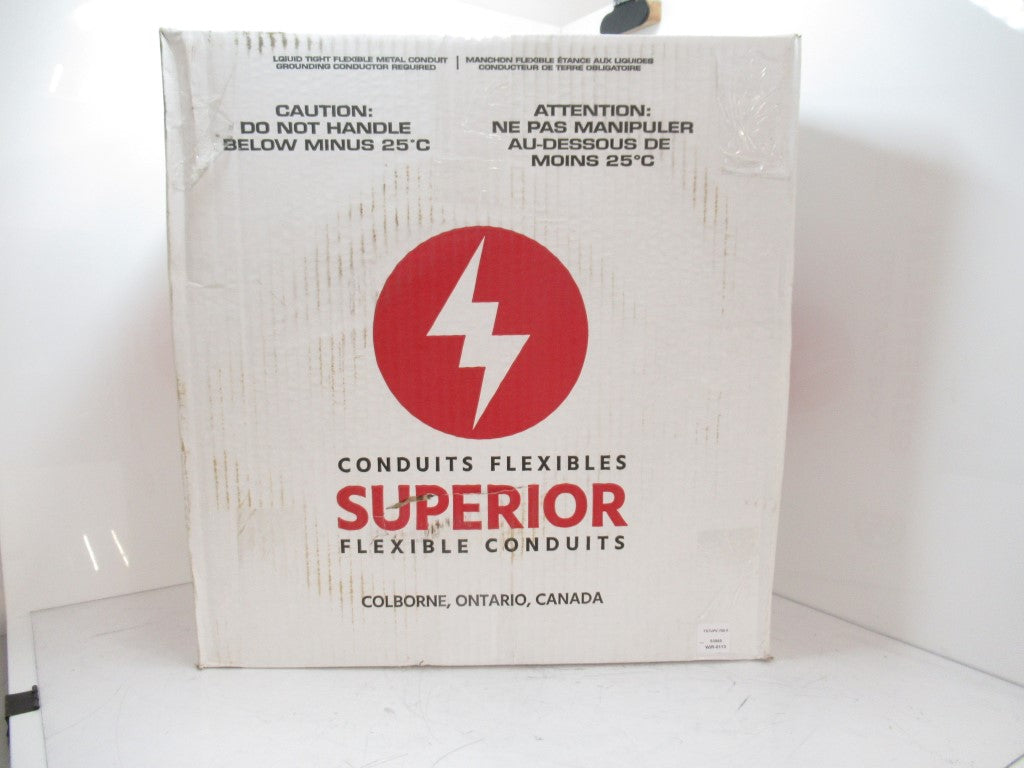 Superseal SFT4-075 Hydrotite Flexible Liquid-Tight Conduit Steel 21-3/4", 30M Long