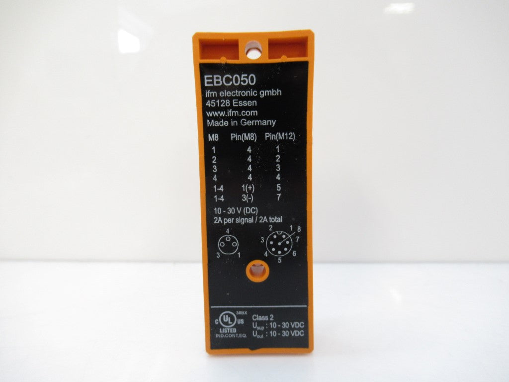 Efector IFM EBC050 Splitter Box 4 Ports Connector M8